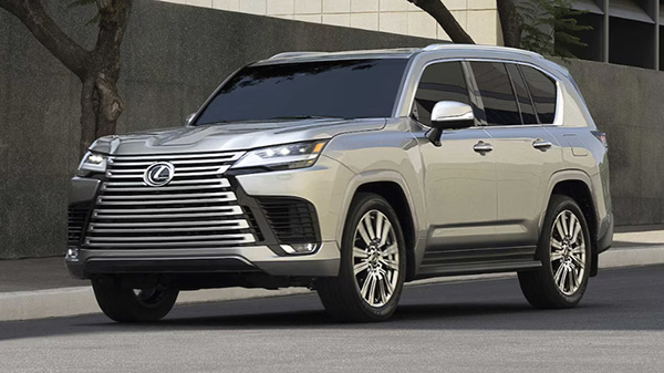 Lexus LX 600 trang bị 10 túi khí