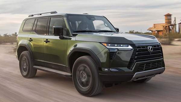 Lexus GX 550 trang bị 10 túi khí