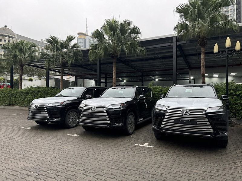 Những nâng cấp mới trên Lexus LX600 2025